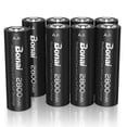 thumbnail image 2 of BONAI Baterías Recargables AA 2800mAh 1.2V Ni-MH Baja Autodescarga (Pa, 2 of 2
