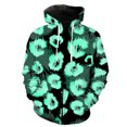 thumbnail image 1 of Sudadera con capucha y cremallera para hombre, con textura de piel de animal, de gran tamaño, estilo hip hop, primavera, con estampado 3D, gran oferta, unisex, divertida, 2024, 1 of 6