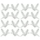 thumbnail image 5 of Adorno de colibríes colgante de 20 piezas, decoración transparente para techo de fiesta de boda, pájaros voladores de 11cm, 5 of 6