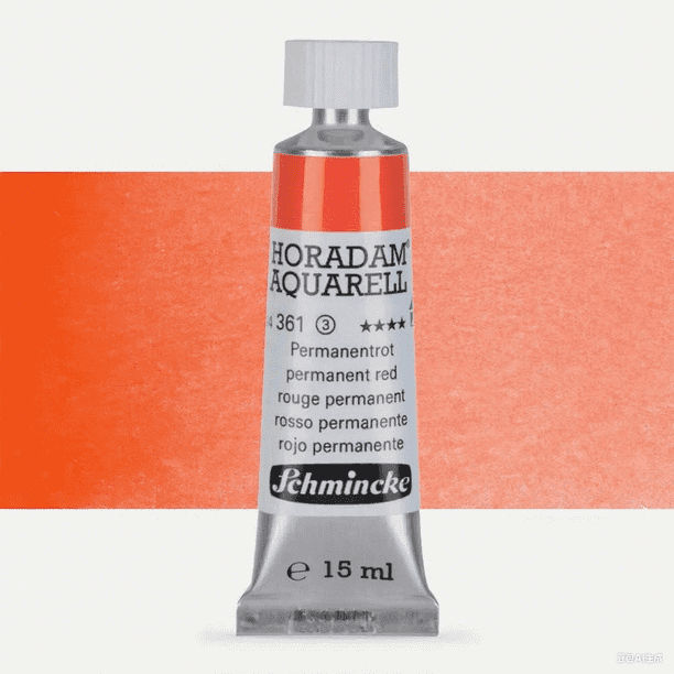 Schmincke - Set de Acuarelas HORADAM AQUARELL | Tubos de 15 ml, Pinturas para Artistas, Aficionados y Estudiantes, Materiales de Arte, Serie 361