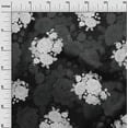 thumbnail image 3 of oneOone Polyester Spandex Black Fabric Florals Fabric For Sewing Printed Craft Fabric By The Yard 56 Inch Wide, 3 of 4