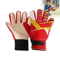 thumbnail image 1 of WUSUOWEI 1Pair Soccer Goalkeeper Gloves,Football Goalkeeper Gloves,Non Slip Grip,Embossed Design,Double Wrist Support Design,Finger Protection,Field Player Glove for Football Players, 1 of 5