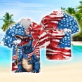 thumbnail image 2 of Camisas de dinosaurios 2024 para hombre, camisa hawaiana con estampado 3D para hombre, camisetas de playa de manga corta 6xl, blusa unisex, camisa, 2 of 5