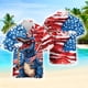 thumbnail image 2 of Camisas de dinosaurios 2024 para hombre, camisa hawaiana con estampado 3D para hombre, camisetas de playa de manga corta 6xl, blusa unisex, camisa, 2 of 5