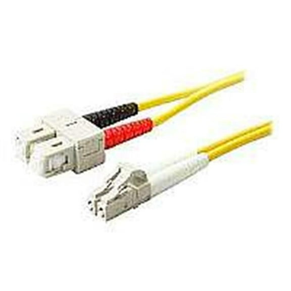 ADD-SC-LC-10M9SMF Patch Cable- Yellow - 33 Ft. Fiber Optic