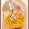 thumbnail image 3 of Baby Food Grinder, Potato Masher, Stainless Steel, Easy-Squeeze, Dishwasher Safe, For Toddlers, Baby Meal Prep, Food Processor TOPLIU, 3 of 8