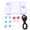 White Blue[cite: 1], variant on Rupoun Game Controller RGB Mechanical Buttons 6 Axes Motion Sensing Adjustable Vibration Wireless Game Console White Blue (5.91 inches / 15.00 cm)[cite: 1]
