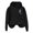 Black-02, variant on Sweatshirts for Women Ladies Ocean Graphic Zipper Hooded Sweatshirt Spring Fall Hoodies for Women Green M