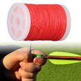thumbnail image 1 of Portable Bowstring Thread, Durable Bowstring Water Resistance 120M Wide Applicability  for Traditional Bow Black,Blue,Red,White and Black, 1 of 7