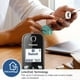 thumbnail image 2 of Teléfono inalámbrico Panasonic KX-TGD664M con Bluetooth - Negro x4, 2 of 5
