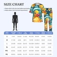thumbnail image 5 of Mens Pajamas Set Short Sleeve Pants PJ Sets Loungewear Nightwear with Pockets, Yellow Rubber Ducks Funny Soap Bubbles, 5 of 6