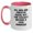 White/Pink, variant on Funny Case Manager Gifts, 'All Men Are Created Equal But The Coolest Become A Case Manager' Two Tone Coffee Mugs for Graduation, Gifts from Men, Gifts for Case Manager, 11oz Ceramic Mug