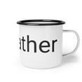 thumbnail image 4 of Godfather Enamel Camp Mug 12 oz Glossy Finish Mafia Themed Mug Mob Gangster, 4 of 4