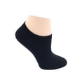 thumbnail image 4 of On the Go Women's Low Cut Socks (6 Pair Pack, Black, Pink Toe Stripes Combo), 4 of 5