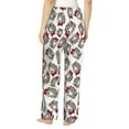 thumbnail image 6 of Pajama Pants Women - trendy leopard bow tie cute Soft Breathable Sleep & Lounge Pants for Women, Comfy Casual Pj Pants Bottoms with Pockets, 6 of 7