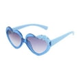thumbnail image 4 of Gafas de sol en forma de corazón para niños, accesorio de vestir, gafas de corazón flexibles y portátiles a la moda para fiestas en la piscina, playa, Azul, 4 of 10