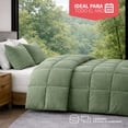 thumbnail image 4 of ALVANA Set de Edredón 3 Piezas Acolchado Extra Grande Hipoalergénico Relleno Suave de Microfibra Down Alternative Ideal para Todo el Año Uso como Edredón o para Funda Duvet, 4 of 6