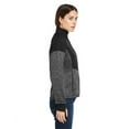 thumbnail image 3 of Spyder S17741 Ladies' Passage Sweater Jacket-POLAR POWDR/ BLK-L, 3 of 3