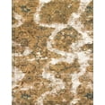 thumbnail image 1 of Ahgly Company Indoor Rectangle Abstract Light Brown Abstract Area Rugs, 2' x 3', 1 of 6