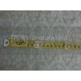 thumbnail image 2 of Pure SILK BROCADE vestment FABRIC Light Blue  Golden Cream color BRO280[5], 2 of 4
