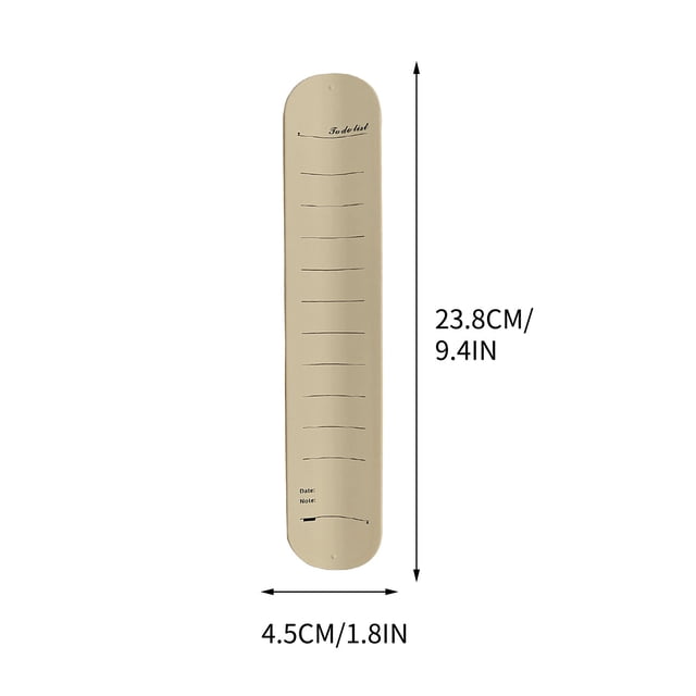 Bracelet Bloc-Notes Portable, Bracelet Mémo Réutilisable à Claquer, Bracelet Effaçable pour Rappel de Liste de Choses à Faire avec Règle, Portable pour Planificateur Quotidien, Bureau, Voyage et Activités de Plein Air