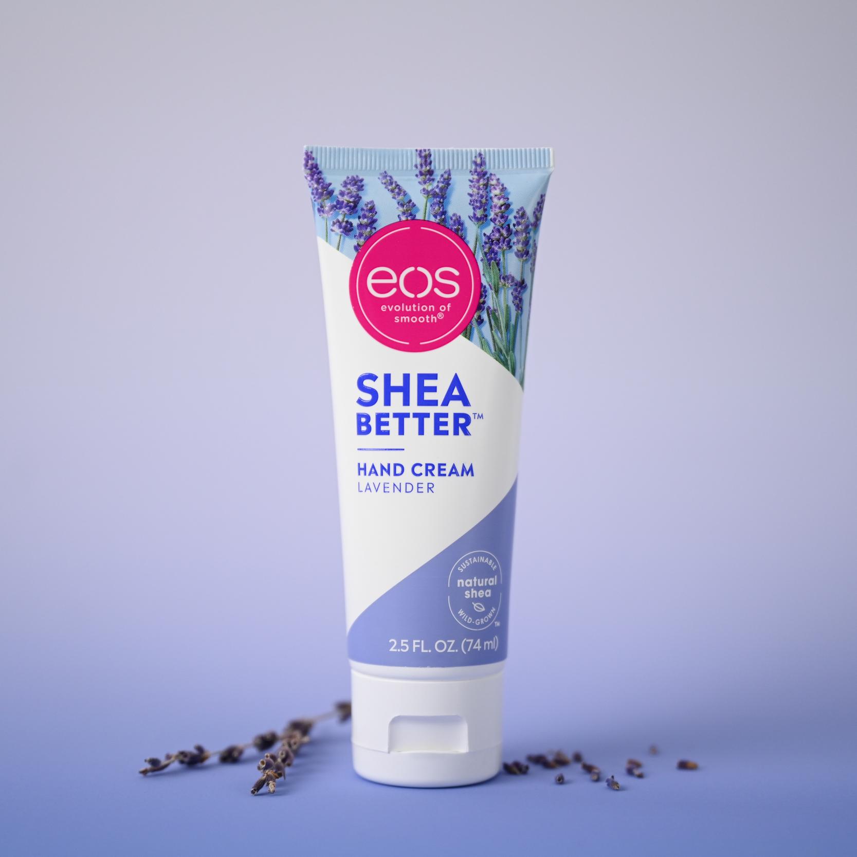 eos Shea Better Hand Cream - Lavender , 24-Hour Moisture Lasts Through Hand Washing , 2.5 oz - image 3 of 8