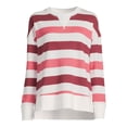 thumbnail image 5 of Time and Tru Women's Print Sweatshirt with Long Sleeves, 5 of 5