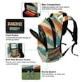thumbnail image 5 of FORMRS Unisex Backpack Elementary School Travel Bookbag with Reflective Stripes, Colorful Plane, 5 of 7