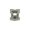 Space Gray, variant on WRS 5/8" Pivot Lock Shoe Tamper Lock - White Nylon