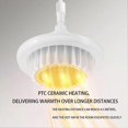 thumbnail image 5 of 620W High-Power Warm Air Lamp,Bathroom Heater Household Ptc Ceramic Heating Bathroom Shower Constant Temperature Heater, 5 of 5
