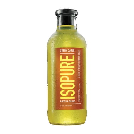 Isopure Zero Carb Protein Drink, Pineapple Orange Banana, 40g Protein, 12 Ct