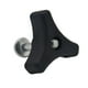 thumbnail image 4 of La del triángulo del botón del botón de la perilla de del tornillo parte 3 pedazos para los accesorios DYNWAVEMX Pieza de la máquina de cortacésped, 4 of 8