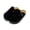 Black, variant on Kids Suede Clogs for Girls Boys Cork Footbed Sandals Toddler House Slippers Slip On Mules Adjustable Buckle Potato Shoes Classic Casual Slipper
