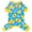 D Blue Duck, variant on KYEESE Dog Pajamas, Blue Floating Duck Pattern Dog Pjs, Dog Pajamas for Small Dogs, S