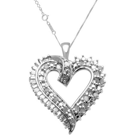1/2cttw Rnd/bag Diamond Pendant