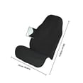 thumbnail image 2 of HAMPPLIES Pet Seat Covers Durable Nonslip Seat Covers for Cars Black 1Pack, 2 of 8