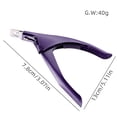 thumbnail image 3 of U-Shaped Nail Tip Cutter A - Stainless Steel U-Shaped Nail Tip Scissors, Durable Manicure Tool for French Fake Nails, Nail Tools Easter Mother'S Day Nail, 3 of 8