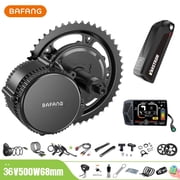 BAFANG Ebike Conversion Kit 1000W BBSHD 52V Electric Mid Drive Bike Kit 68-73MM Mountain Bike Road Bike EKD01 Display and 52V20Ah Shark Battery