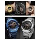 thumbnail image 3 of De pulsera Reloj para hombre Movimiento de cuarzo Cronómetro digital Analógico Negocios Deportes Reloj de pulsera informal 1 1, 3 of 5