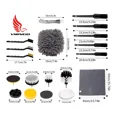 thumbnail image 5 of Kit Limpieza Almohadillas Pulidoras Interior Auto 27 Piezas Con Cepillos Para Taladro Gris, 5 of 5