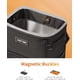 thumbnail image 4 of HOTOR Cubo de basura para coche con tapa y bolsillos de almacenamiento – Organizador 100% a prueba de fugas, cubo de basura impermeable, cubo de basura multiusos para coche, 2 galones, negro, 4 of 4