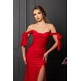thumbnail image 4 of Women's May Queen Red Bridesmaid Dresses MQ1858 Ruched Prom 2026 22, 4 of 9