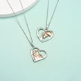 thumbnail image 2 of Collar GULICX Horse para niñas y mujeres con colgante en forma de corazón, 2 of 7