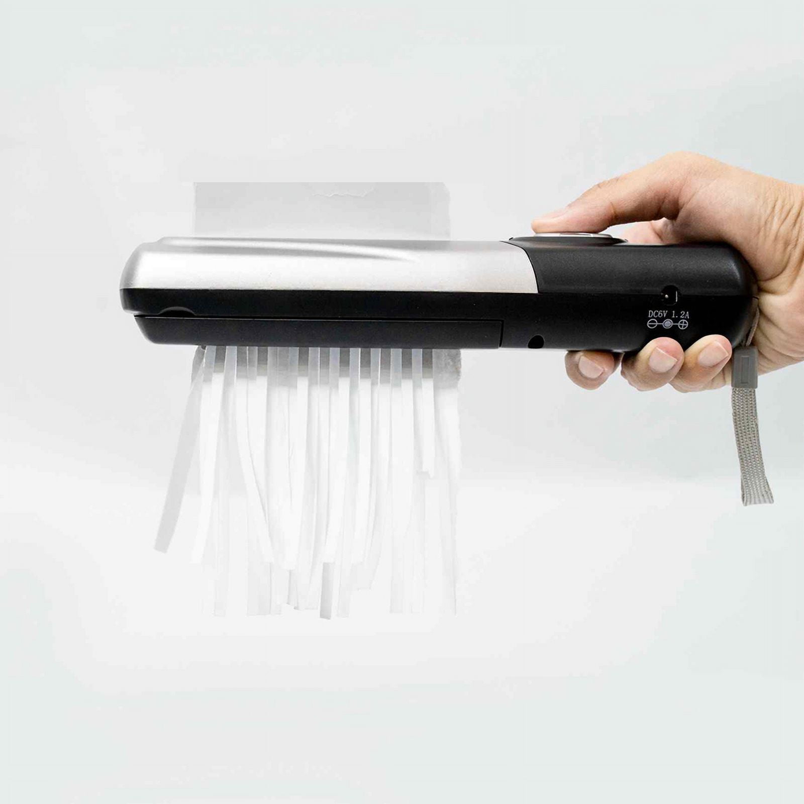 Handheld Mini Paper Shredders, Portable Paper Shredder, USB Paper Shredders Document Strip Cutter  Stationery