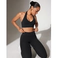 thumbnail image 5 of Top INGIA Halter Longline Acolchado con Espalda Baja para Yoga Negro XS, 5 of 5