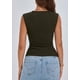 thumbnail image 2 of Remera PRETTYGARDEN para Mujer con Mangas Cortas Acanaladas XL, 2 of 8