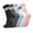 Black, variant on Pilates Grippy Socks for Women Long Non Slip Yoga Socks with Grips Crew Socks for Pilates Barre Hospital