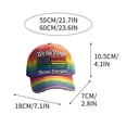 thumbnail image 3 of Baseball Cap,Casual Hat,Lightweight Breathable Adjustable Hat,Fashion Design Cap for Outdoor Travel,Casual Wear,Daily Wear,Unisex Men&Women, 3 of 9