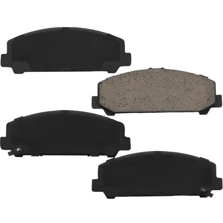 Gridiron Brakes Front Premium Ceramic Brake Disc Pad Set (4) - ID1286 (Replaces Part# D1286)