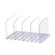 thumbnail image 2 of Organizador de monedero para ahorro de espacio, divisor de estante para armario, transparente, ajustable ondulado, 2 of 8